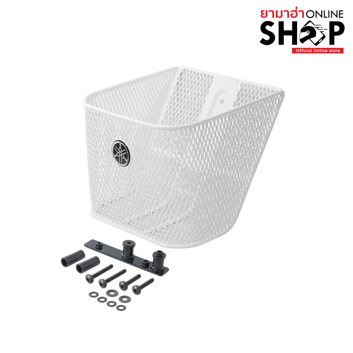 ตะกร้าหน้าสีขาว-Fazzio