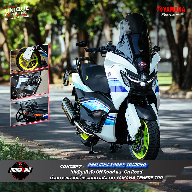 Sak Murazaki [All New Yamaha NMAX]