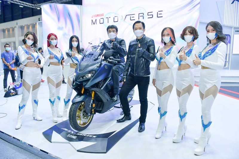 11 ยามาฮ่าเปิดบูธ YAMAHA MOTOVERSE โชว์นวัตกรรมสุดล้ำมอเตอร์ไซค์ไฟฟ้า พร้อมเปิด 6 รุ่นใหม่ล่าสุด