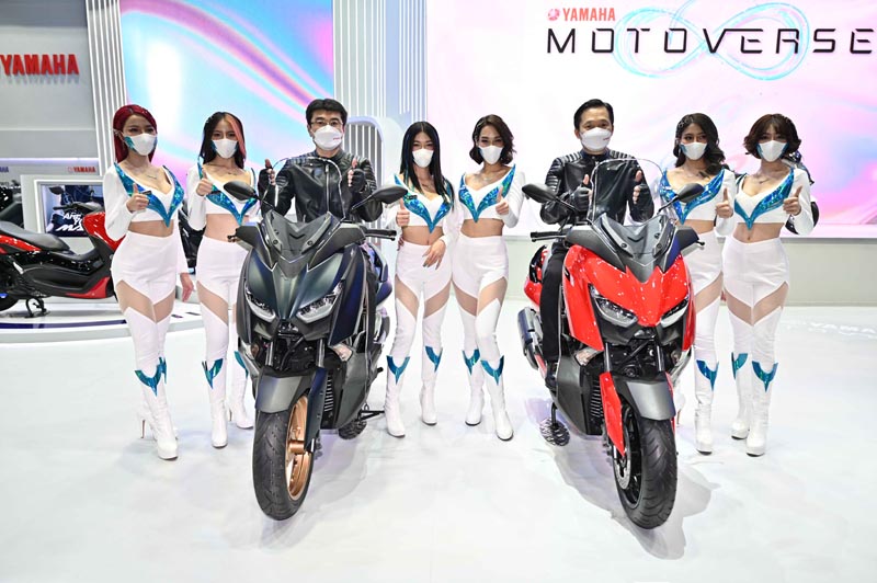 20 ยามาฮ่าเปิดบูธ YAMAHA MOTOVERSE โชว์นวัตกรรมสุดล้ำมอเตอร์ไซค์ไฟฟ้า พร้อมเปิด 6 รุ่นใหม่ล่าสุด