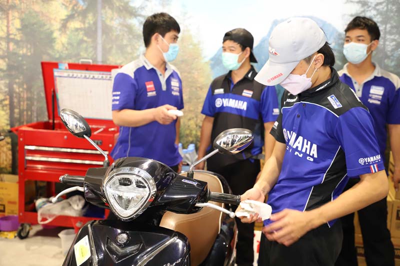 13 ยามาฮ่าผนึกกำลัง T-Leasing บริการเปลี่ยนถ่ายน้ำมันเครื่อง พร้อมตรวจเช็กสภาพเครื่องยนต์ฟรี ปี 3