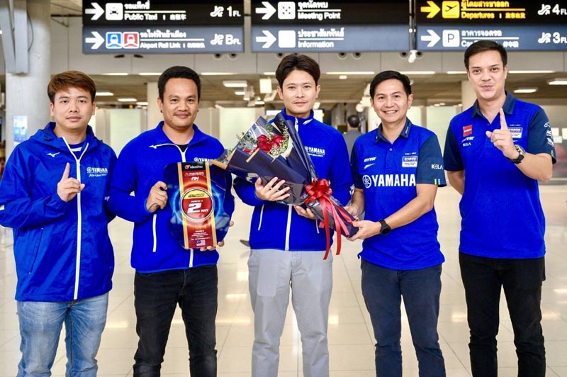 Yamaha Thailand Racing Team back to Thai (1)