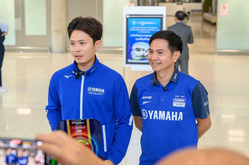 Yamaha Thailand Racing Team back to Thai (5)