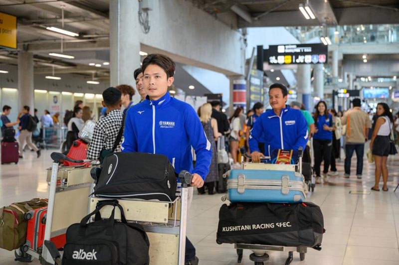 Yamaha Thailand Racing Team back to Thai (8)