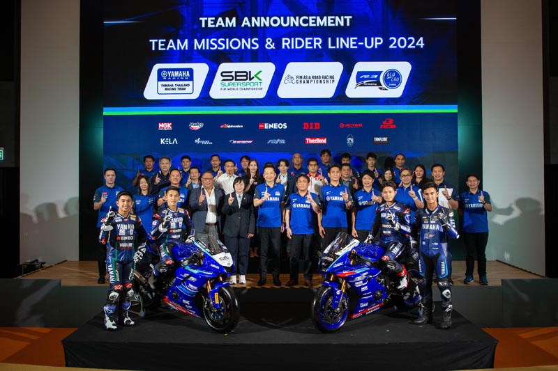 Yamaha Thailand Racing Team new lineup 2024 (1)