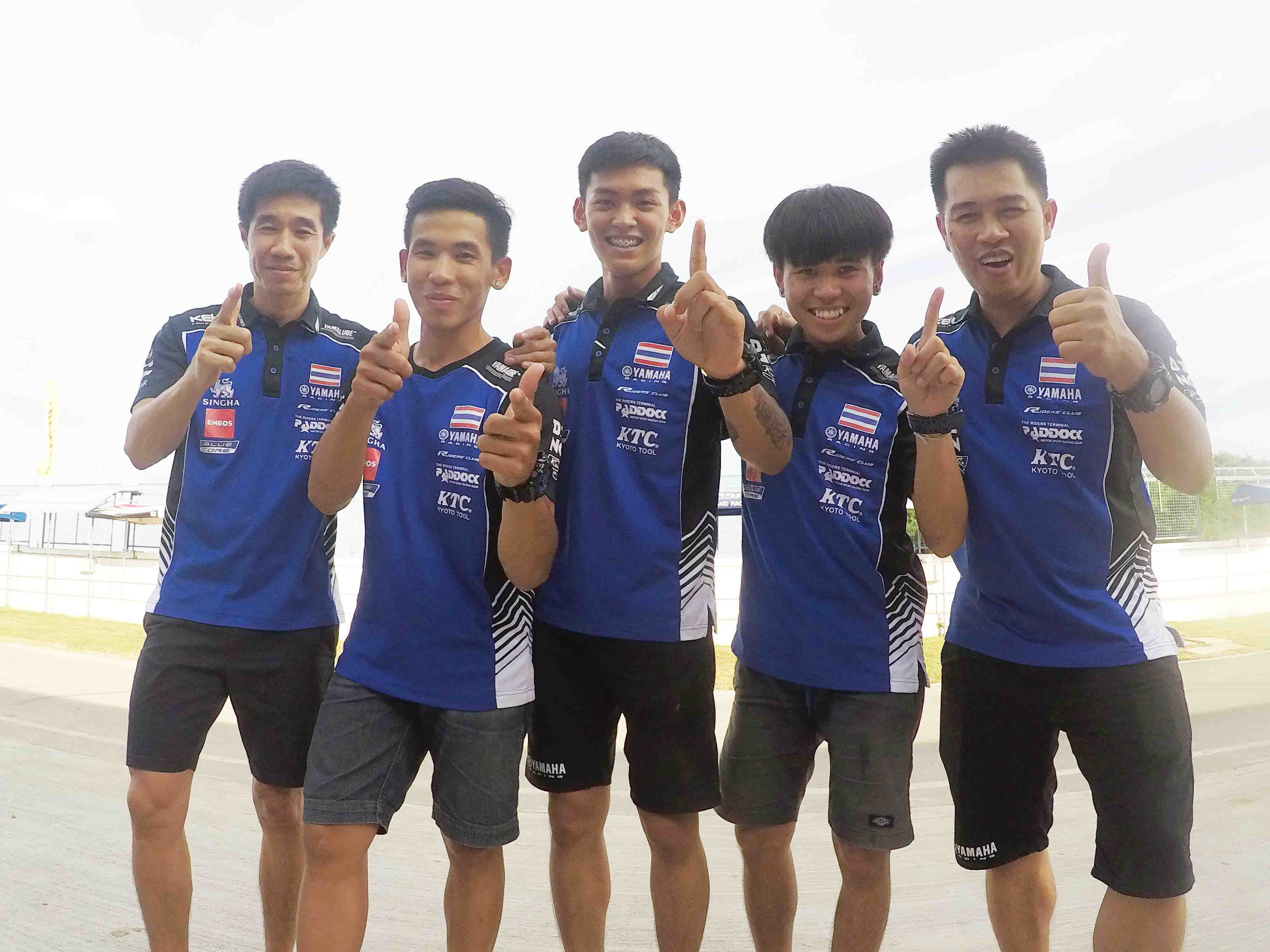 05 ทัพนักบิดไทยยามาฮ่าผงาดยืนโพเดี้ยม ศึกชิงแชมป์เอเชีย สนาม 5