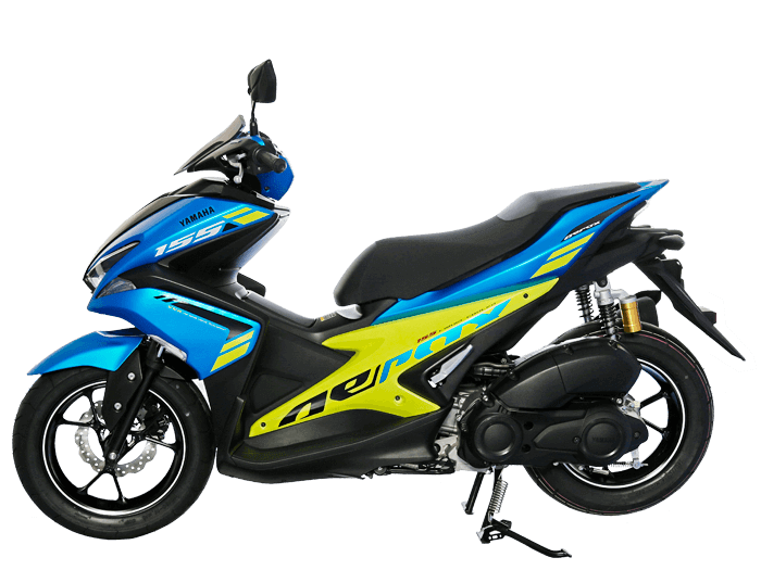Yamaha Aerox 155 สีน้ำเงิน-เขียว (1)