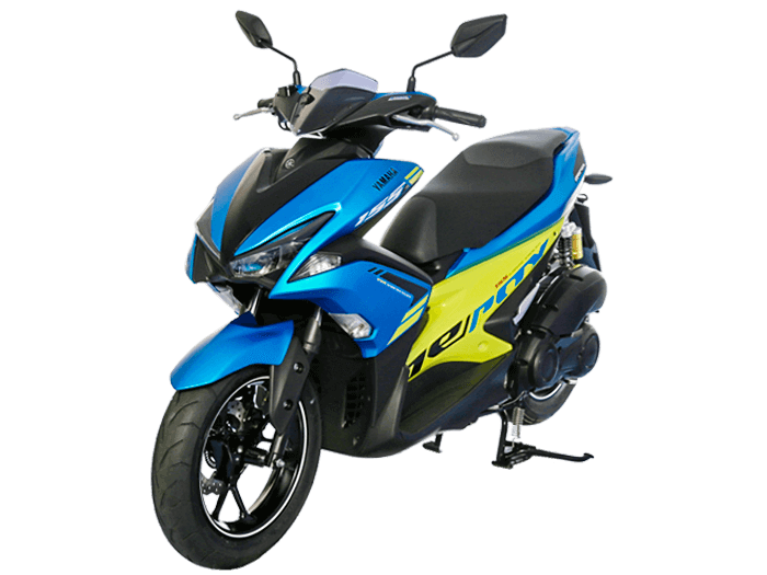 Yamaha Aerox 155 สีน้ำเงิน-เขียว (6)