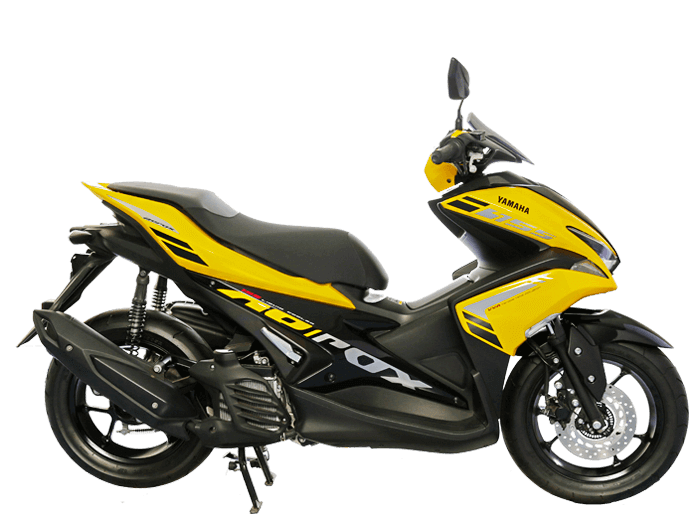 Yamaha Aerox 155 สีเหลือง-ดำ (2)