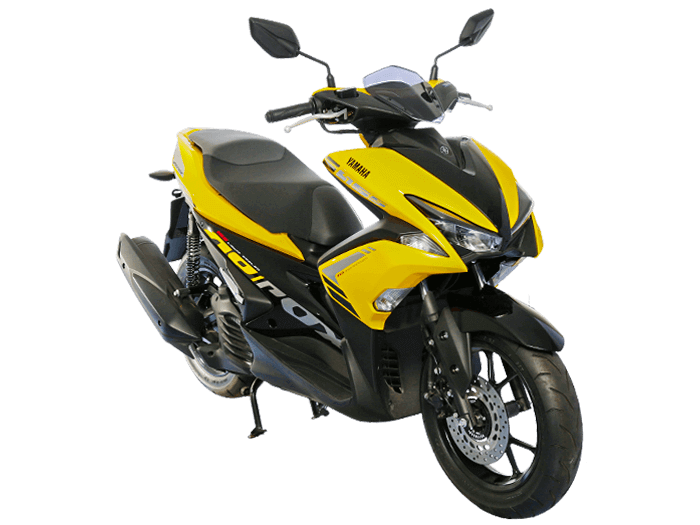 Yamaha Aerox 155 สีเหลือง-ดำ (3)