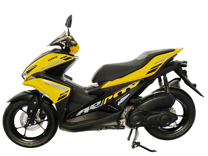 Yamaha Aerox 155 สีเหลือง-ดำ (6)
