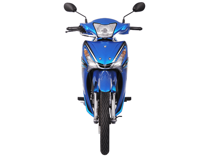 Yamaha FINN สีน้ำเงิน-ดำ-เทา l 4