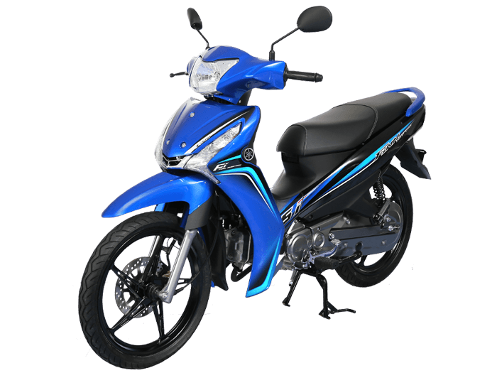 Yamaha FINN สีน้ำเงิน-ดำ-เทา l 5