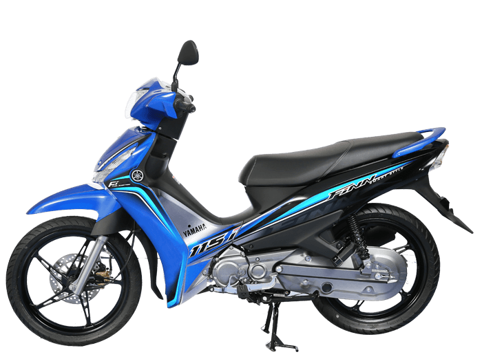 Yamaha FINN สีน้ำเงิน-ดำ-เทา l 6