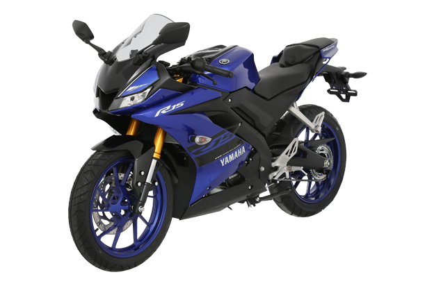 New Yamaha YZF-R15 Blue-Black (2)