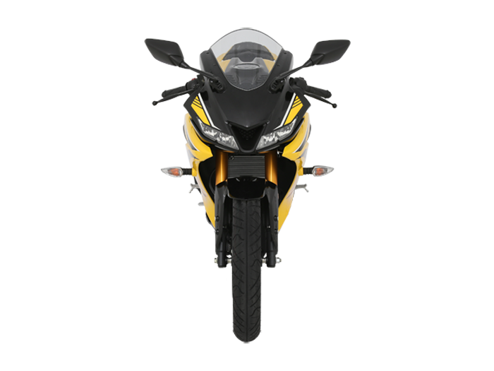 New Yamaha YZF-R15 Yellow-Black  (1)