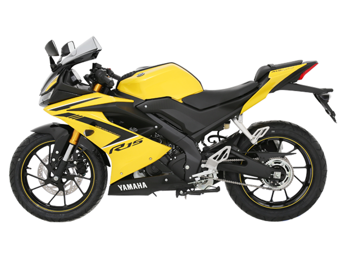 New Yamaha YZF-R15 Yellow-Black  (3)