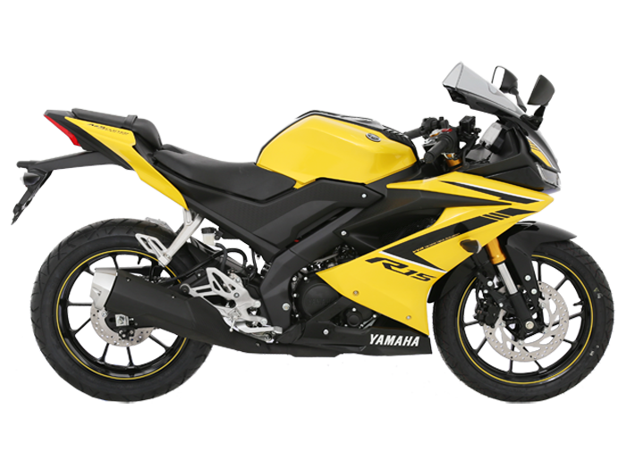 New Yamaha YZF-R15 Yellow-Black  (7)