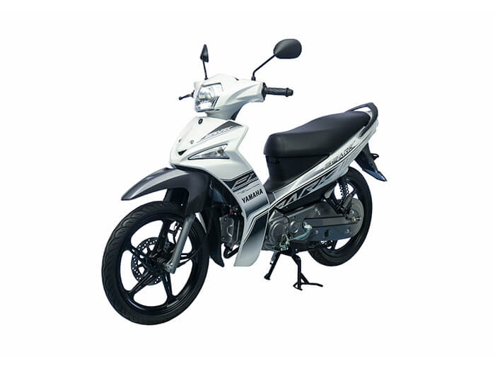 Yamaha Spark 115i White-Black alloy wheels-3