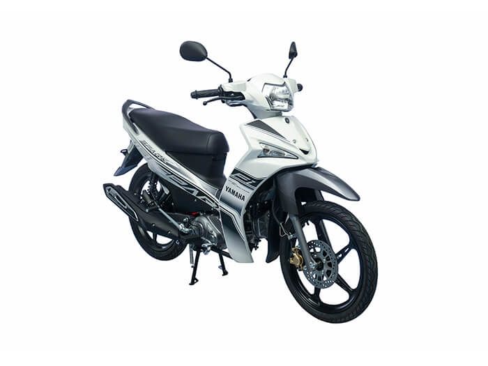 Yamaha Spark 115i White-Black alloy wheels-6